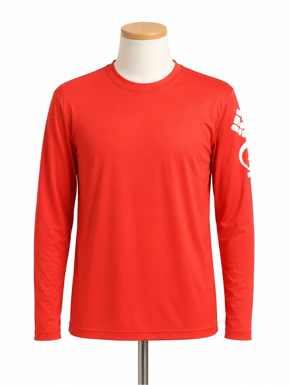 Columbia Omni-Shade Youth L 14/16 Long Sleeve UPF Sun Protection Shirt Red